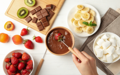 What is chocolate fondue? history of chocolate fondue