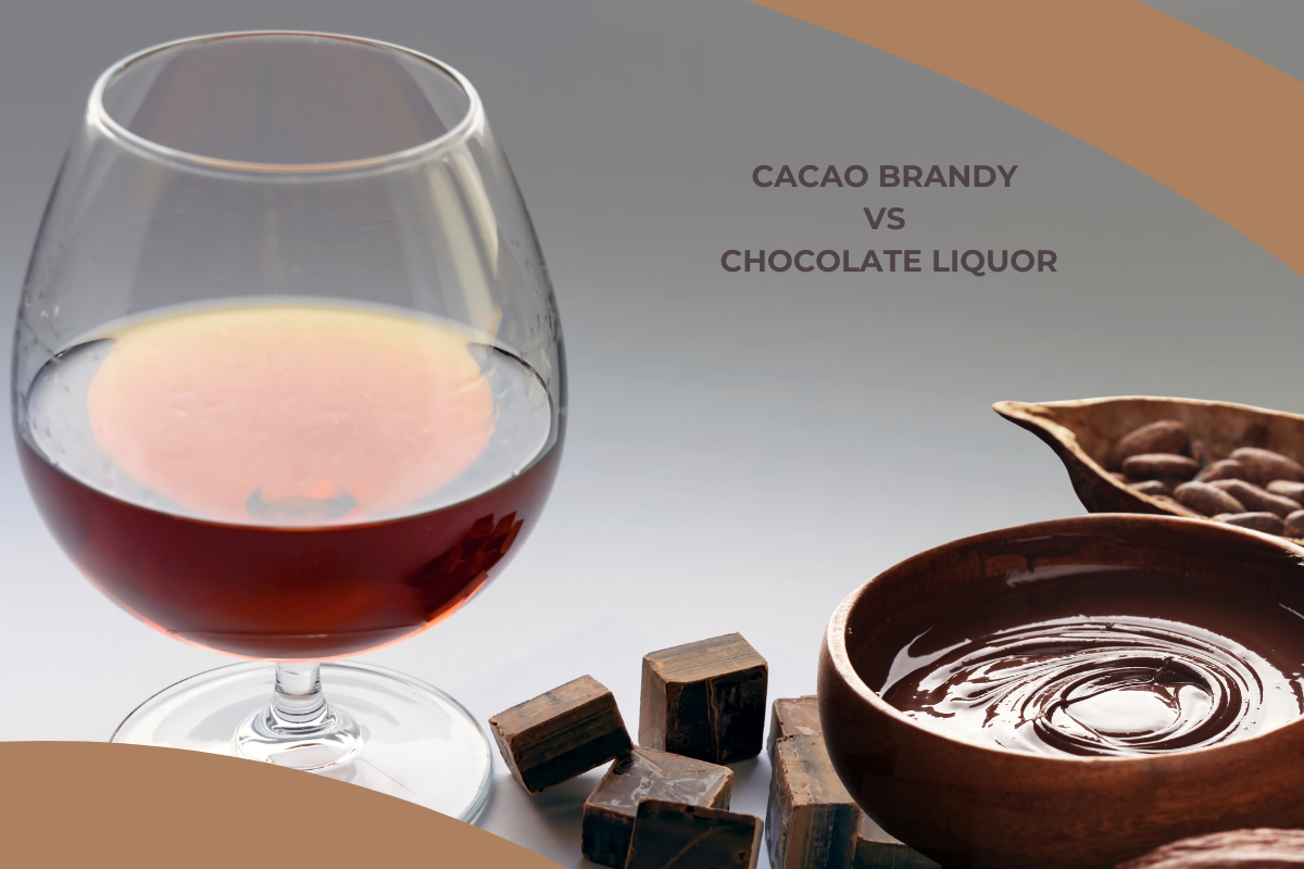 CACAO BRANDY VS CHOCOLATE LIQUOR