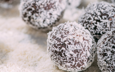 Indulge in homemade chocolate coconut truffles